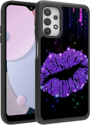 Vista 26 de Funda diseñada para Samsung Galaxy A32 (6.5"), funda duradera para teléfono con diseño de mármol abstracto firmado para Galaxy A32 5G, resistente