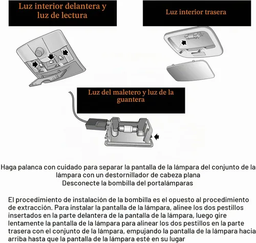 Vista 7 de YOGEIER Bombilla LED para Automóvil, Juego Combinado de LED para Automóvil de 24 Juegos, Utilizado para Luces Interiores de Automóvil, Luces