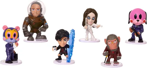 Vista 6 de The Umbrella Academy Figura coleccionable estilizada, Cha Cha, figura de 3 pulgadas de alto, juguetes para niños a partir de 14 años Just Play