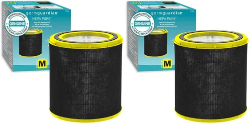 Vista 4 de GermGuardian Filtro M HEPA Pure - Filtro de repuesto para purificador de aire, elimina el 99.97% de contaminantes, humo de incendios forestales