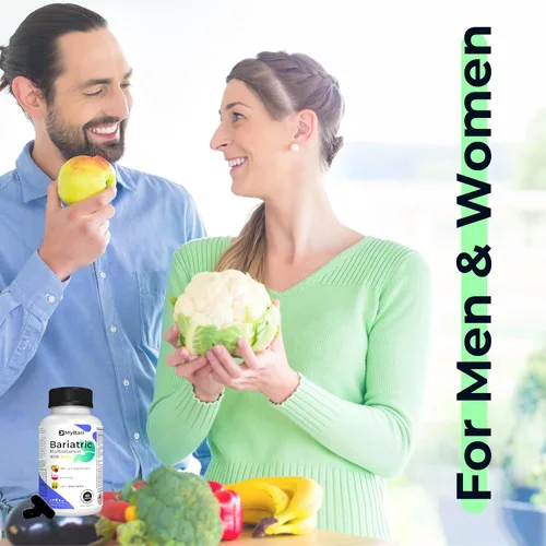 Vista 5 de Multivitamínico bariátrico todo en uno con hierro, fabricado en Estados Unidos, para hombres y mujeres, soporta manga gástrica y bypass con más