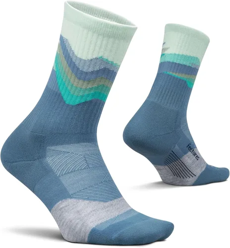 Vista 38 de Feetures Calcetines Elite Light Cushion Mini Crew Negro (3 pares)