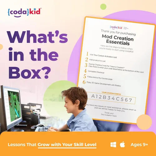 Vista 3 de Coding for Kids with Minecraft - Ages 9+ Learn Real Computer Programming and Code Amazing Minecraft Mods with Java - Award-Winning Online Courses