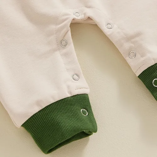 Vista 80 de FYBITBO Ropa de bebé niño niña Santa manga larga mono mameluco recién nacido primera Navidad traje de una pieza