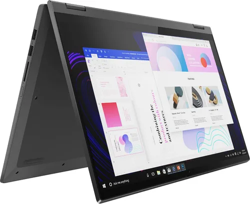 Vista 6 de Lenovo IdeaPad Flex 5 15IIL05 81X3000VUS (Intel i7-1065G7 4-Core, 16GB RAM, 512GB SSD, Intel Iris Plus, 15.6" Touch Full HD (1920x1080), huella