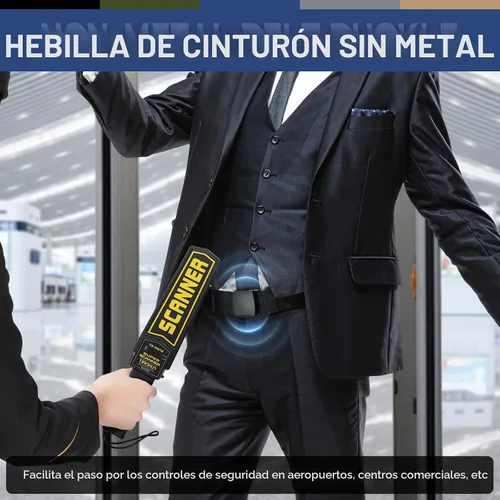 Vista 4 de UNGGJKB Cinturones tácticos de nailon para hombre, paquete de 5 cinturones casuales de lona militar para exteriores, cinturones sin metal
