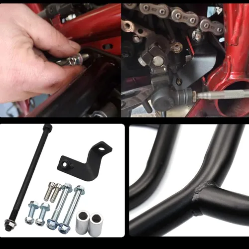 Vista 8 de Protector de parachoques de motocicleta para motor de carretera, marco de barra de choque, protector deslizante compatible con Kawasaki Z900