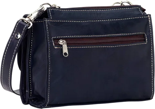 Vista 2 de American West Bolso cruzado Texas de dos pasos para mujer, color rojo, talla única, Rojo