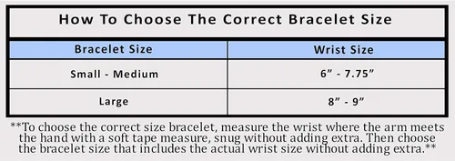 Vista 2 de Pulsera magnética de acero inoxidable con imanes de alta
