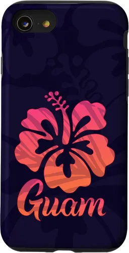 Vista 18 de Guam Hibiscus Flower Hafa Adai Guamanian Island Pride Case for iPhone 17