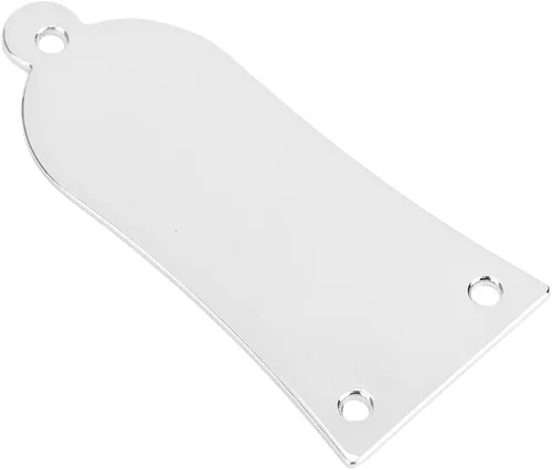 Vista 9 de 3 Agujeros Metal Bell en forma de campana de guitarra cubierta de varilla cubierta para guitarra eléctrica (plata)