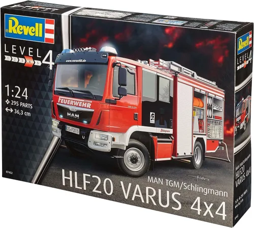 Vista 14 de Revell Alemania Schlingmann HLF 20 MAN TGM Euro 6 Modelo Kit