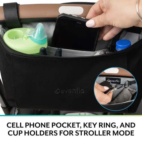 Vista 2 de Evenflo Shyft DualRide - Bolsa organizadora para cochecito