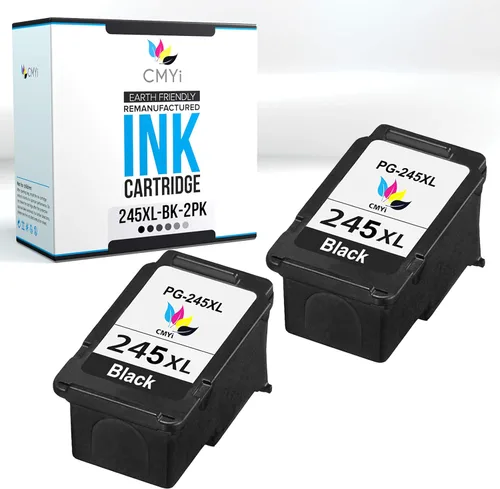 Vista 11 de Cartucho de tinta de repuesto negro 245XL para Canon PIXMA iP2820, iP2850, MG2420, MG2520, MG2522, MG2525, MG2550, MG2555, MG2900, MG2920, MG2922