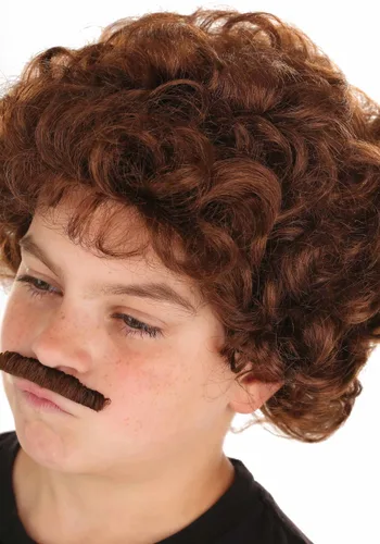Vista 3 de Kit de Disfraz para Niños con Peluca y Bigote Lovable Luchador Multicolor