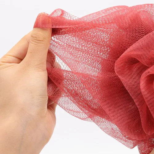 Vista 3 de Paquete de 4 esponjas de baño, esponja de malla para baño y ducha, esponja para el cuerpo, 1.76 oz/pieza