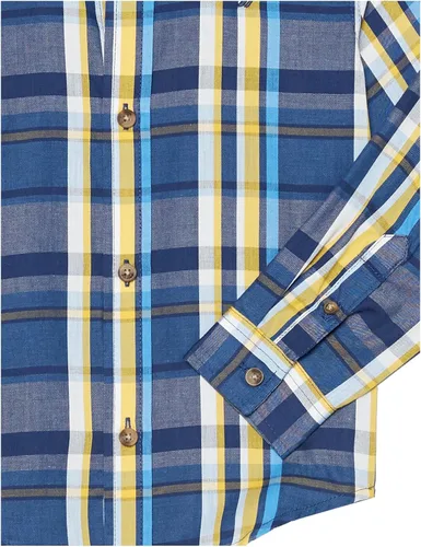 Vista 3 de Nautica Boys' Long Sleeve Woven Button-Down Shirt