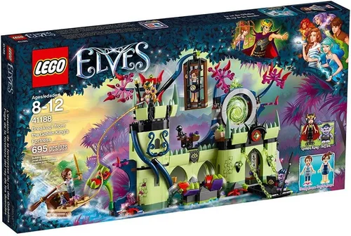 Vista 5 de LEGO Elfos Breakout from The Goblin King's Fortress 41188 Kit de construcción (695 piezas)