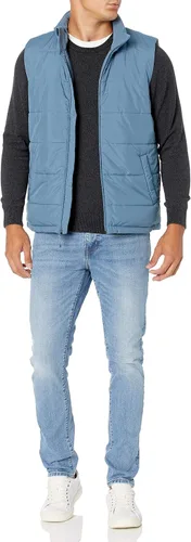 Vista 4 de Tienda Essentials Chaleco acolchado de peso medio para hombre