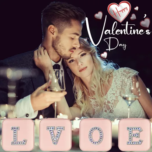 Vista 2 de Regalos del día de San Valentín para ella, regalos del día de San Valentín para esposa, profesora, hijas Regalo del día de los Galentinos Regalo
