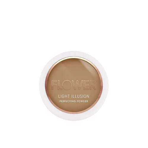 Vista 10 de FLOWER Beauty By Drew Barrymore Light Illusion Perfecting Powder - Base en polvo + polvo fijador para maquillaje - Cobertura media construible