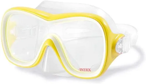 Vista 4 de Intex Wave Rider - Juego de máscara hipoalergénica sin látex y fácil flujo (2 unidades)