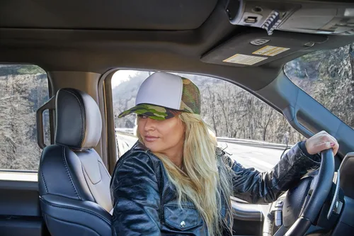 Vista 27 de Funky Junque Gorra de béisbol de béisbol en blanco para hombre y mujer