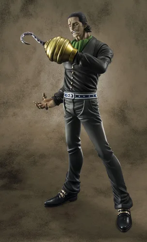 Vista 9 de Megahouse One Piece P.O.P. Neo DX: Figura de PVC de cocodrilo (Ex modelo)