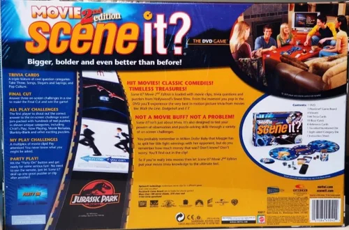 Vista 3 de Scene it? Edición de película Juego de DVD