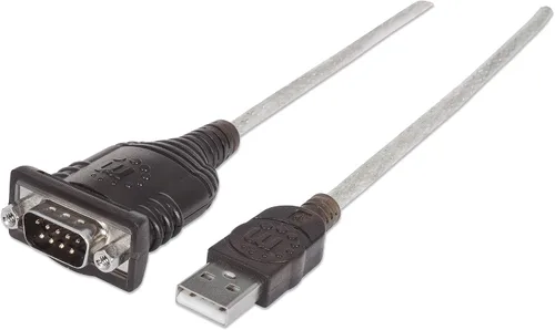 Vista 10 de MANHATTAN - STRATEGIC 151856 USB Serial Conv DB9M, chipset FT232RL, 18 pulgadas
