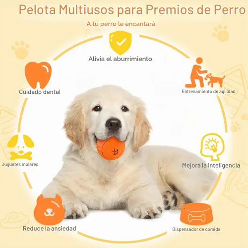 Vista 4 de HIPPIH Paquete de 2 rompecabezas para perros, juguetes interactivos para dispensar golosinas, juguetes duraderos para cachorros para dentición