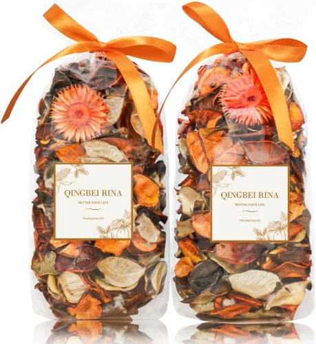 Vista 8 de Bolsas de popurrí blancas, relleno decorativo con aroma a jazmín, 8.4 onzas Jardín de abril