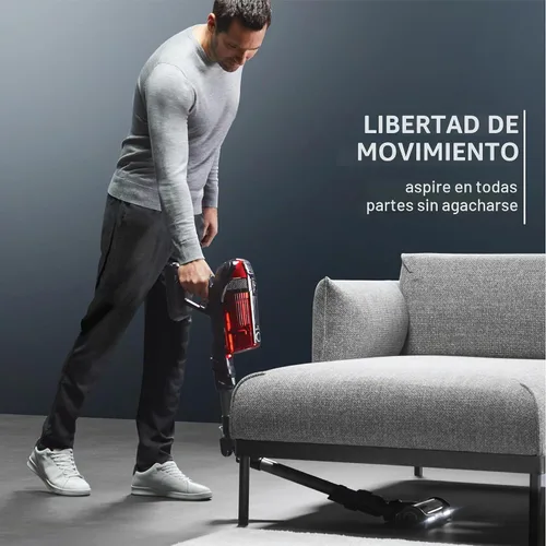 Vista 2 de Rowenta, Aspiradora inalámbrica, aspiradora X-Force Flex 12.60, contenedor de polvo XL de 30.4 onzas, tecnología Flex, detección automática de piso