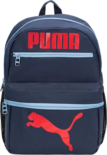 Vista 9 de PUMA Mochila Meridian unisex para niños, Negro/Plateado, Tamaño único
