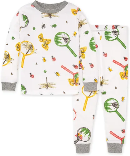 Vista 33 de Burt's Bees Baby Conjunto de Pijama de 2 Piezas para Niños con Camiseta de Manga Larga y Pantalones de Algodón Orgánico Guitarra acústica.