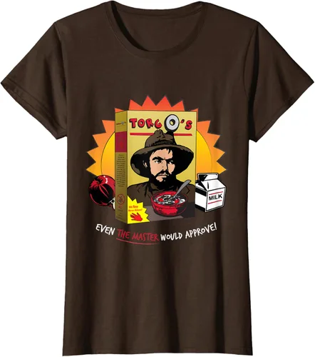 Vista 18 de Torgo Camiseta de película de culto de cereales, Negro, S