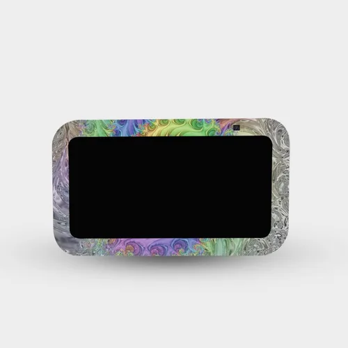 Vista 4 de MightySkins Skin compatible con Amazon Echo Show 5 (Gen 3) - Swirly Funda protectora de vinilo duradera y única Fácil de aplicar, quitar