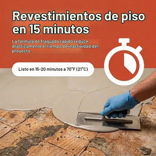 Vista 6 de Ardex Feather acabado secado automático Cemento Base Gris Pack de 4 bolsas 10 libras