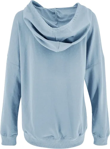 Vista 4 de Yuccalley Sudaderas con capucha y bolsillo de manga larga para mujer