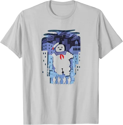 Vista 5 de Ghostbusters Experimental Depth Stay Puft - Camiseta, gris, S