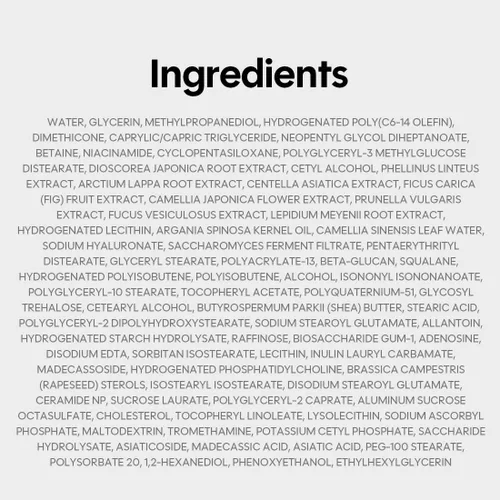 Vista 7 de IASO Dr CICA MACA CREAM Crema hidratante calmante coreana para pieles sensibles, crema reparadora calmante con centella y maca, crema diaria
