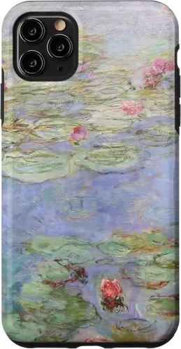 Vista 13 de Monet's Water Lilies Modern Art Impressionism Painting Cover Case for iPhone 17