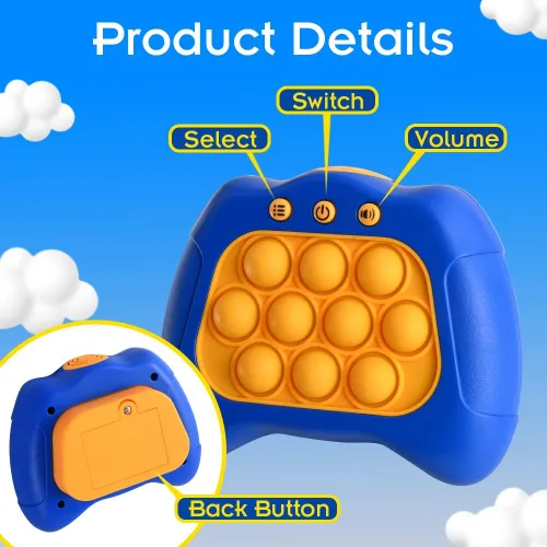 Vista 3 de Puzzle Light Up Toy, Juguetes de mano, juguetes para aliviar la ansiedad y el estrés para niños y adultos, juegos de entrenamiento de respuesta