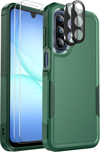 Vista 12 de Funda para teléfono Samsung Galaxy A15 5G, [protección contra caídas de grado militar de 15 pies]