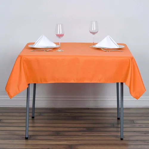 Vista 46 de Efavormart - Mantel rectangular de poliéster, 90 x 156 pulgadas, color borgoña, 5 unidades, para bodas, fiestas, restaurantes