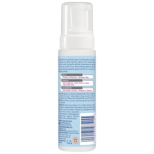 Vista 2 de Palmer's Skin Success Eventone - Limpiador facial espumoso, corrector de manchas oscuras para cicatrices desiguales de piel y acné, 5 onzas