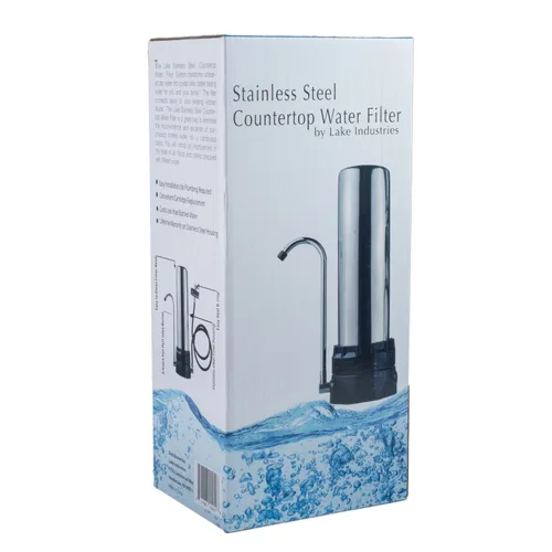Vista 4 de Filtro purificador de agua para mesada de acero inoxidable