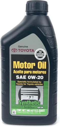 Vista 3 de Toyota Caja de 12 cuartos de aceite completamente sintético 0W-20