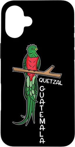 Vista 23 de Quetzal de Guatemala - Carcasa para iPhone 17, diseño de pájaros y bandera de Guatemala