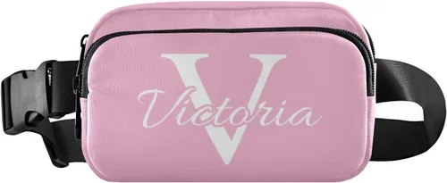 Vista 29 de Riñoneras personalizadas para mujeres y hombres, bolsa de cinturón personalizada con correa ajustable, riñoneras de moda, bolsa cruzada para la #01